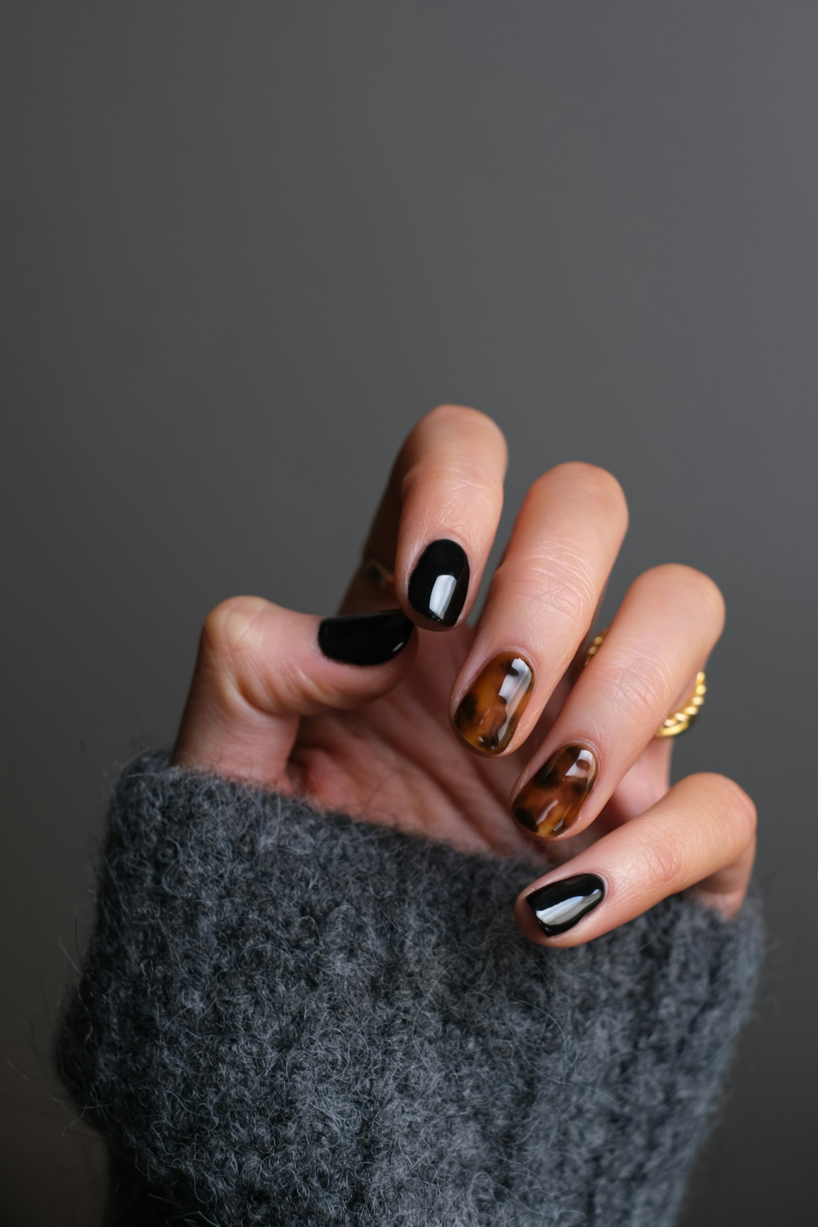 Modern nail salon interior